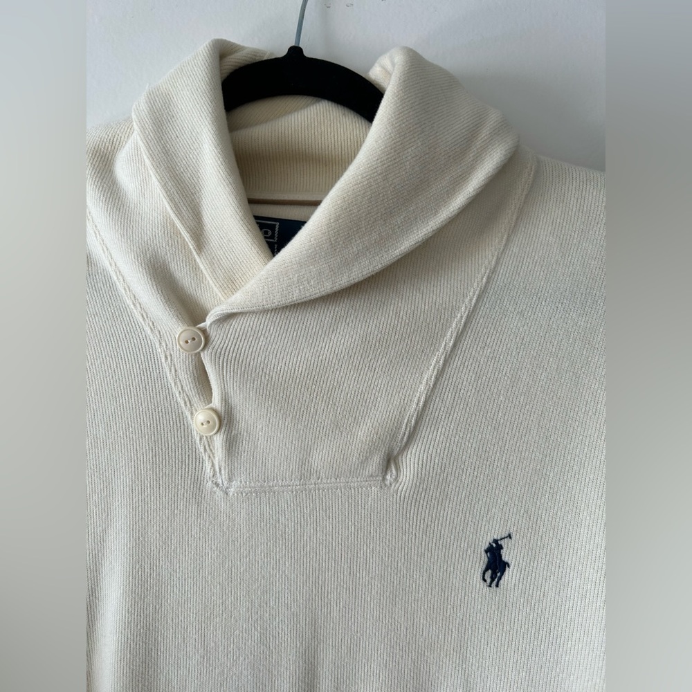 Men’s Polo by Ralph Lauren cowl neck pullover sweater
